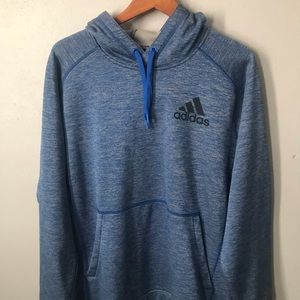 ADIDAS BLUE SWEATER (EXTRA LARGE)